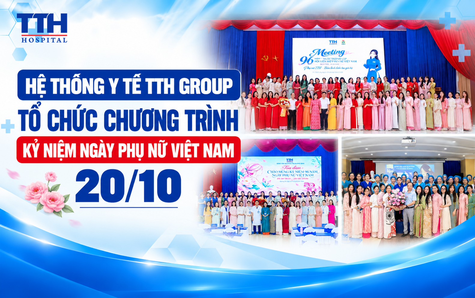 HỆ THỐNG Y TẾ TTH GROUP TỔ CHỨC CHƯƠNG TRÌNH KỶ NIỆM NGÀY PHỤ NỮ VIỆT NAM 20/10